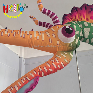 Disfraz de desfile de Festival, disfraz inflable para caminar, disfraz de dragón monstruo inflable con luz Led - Product Image 5