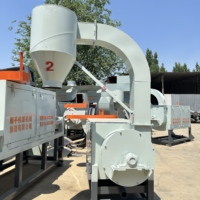 Sécheuse centrifugeuse automatique 2 en 1 pour le séchage des déchets plastiques, capacité 500 kg/h, efficacité de séchage 98%, acier au carbone