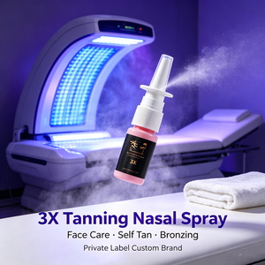 Private Label 3X Tanning Nasal <strong>Spray</strong> OEM ODM Custom Brand Advanced Sunless Bronzing Organic Hydrating Face Care Mist Self <strong>Tan</strong> - Product Image 5