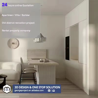 Meubles de cuisine modernes sur mesure, design américain, sans poignées, ouverture par pression, blanc brillant, finition laquée 2 Pac