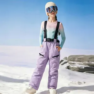 Pantalon <span class=keywords><strong>de</strong></span> <span class=keywords><strong>ski</strong></span> pour garçons, pantalon <span class=keywords><strong>de</strong></span> neige imperméable et coupe-vent pour sports <span class=keywords><strong>de</strong></span> plein air, vêtements <span class=keywords><strong>de</strong></span> snowboard pour enfants - Product Image 3