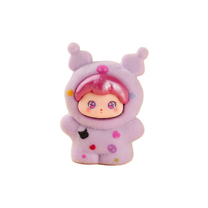 Moldes de resina DIY, adornos de mesa, figurita colgante de conejo bonito en estilo de arte de dibujos animados, accesorios pintados en 3D para decoración del hogar - Product Image 2