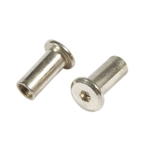 Écrous à tête fraisée M6, écrous Chicago à tête fraisée avec tête hexagonale, rivets fraisés, rivets en acier inoxydable, rivets Revit - Product Image 3