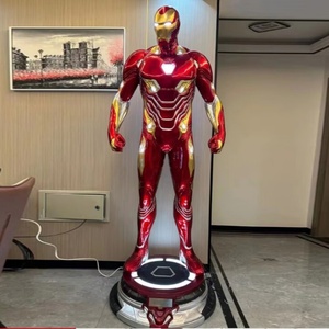 Personalizzato caldo Marvel <span class=keywords><strong>Iron</strong></span> <span class=keywords><strong>Man</strong></span> <span class=keywords><strong>1</strong></span> a <span class=keywords><strong>1</strong></span> blow-out a tutti gli effetti MK7 scultura luminosa anti-Hulk decorazione soggiorno di atterraggio - Product Image 3