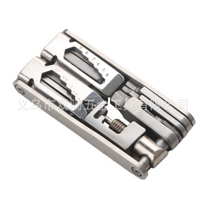 12-In-1 Folding Wrench Bicycle Repair Tool Multi-Functional Chain Tool Set For Mountain Bikes - Product Image 5