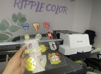 Konfigurasi kelas atas untuk Mug UV stiker DTF mesin cetak RC-2233 efek cetak khusus