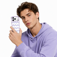 Coque de téléphone magnétique interchangeable avec autocollant arrière, motif personnalisé DIY, anti-rayures, antichoc, transparente pour iPhone 17 18 Pro Max