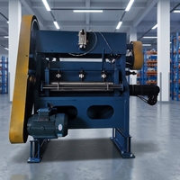 Machine automatique de fabrication de treillis métallique perforé en Chine