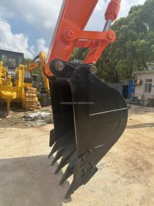 Excavadora Hitachi ZX200 de bajo precio de segunda mano para demolición de edificios antiguos y carga de materiales - Product Image 4