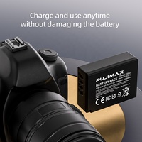 PUJIMAX 2 Piezas Batería de Cámara Tipo C NP-W126 de 1600mAh para Fuji X-T10 X-T2 X-T20 X-E1 X-E2 X-E2S X-A1 X-A2 X-A3 X-A10 X-M1 X-H1