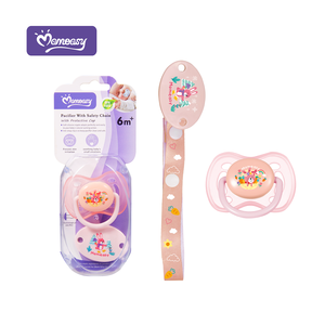 Mobpa BPA ücretsiz bebek emzik silikon emzik bebek güvenli nefes ve emzik klip ile taşınabilir emzik - Product Image 2