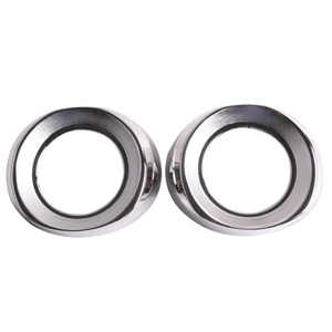 Sanvi 3-Inch Angel Eyes LED Projector Lens Kits Chrome Color Auto Lighting Accessories for Car Light Parts Shrouds Cover - Product Image 1