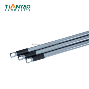 Mexicaanse schroefdraad ijzeren gecoate metalen bezemsteel, hoge kwaliteit, duurzaam mop steel, klassieke stijl, huishoudelijk vloerreinigingsgereedschap - Product Image 2