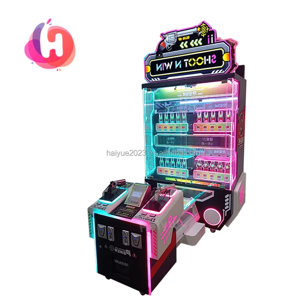 Giải trí trong nhà 2 người chơi trò chơi súng nhẹ bắn súng giả lập máy Arcade để bán