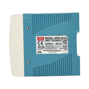 <span class=keywords><strong>MDR</strong></span>-<span class=keywords><strong>20</strong></span>-<span class=keywords><strong>24</strong></span> <span class=keywords><strong>MEAN</strong></span> <span class=keywords><strong>WELL</strong></span> <span class=keywords><strong>MDR</strong></span> Fuente de Alimentación Conmutada para Riel DIN, Entrada de CA de 85-264 V, Salida de CC de <span class=keywords><strong>24</strong></span> V, Salida de 1 A, <span class=keywords><strong>20</strong></span> W, <span class=keywords><strong>MDR</strong></span>-<span class=keywords><strong>20</strong></span>-<span class=keywords><strong>24</strong></span> - Product Image 2