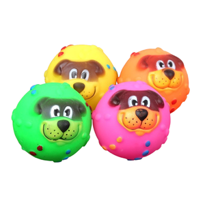 Juguete para masticar <span class=keywords><strong>perro</strong></span> con globo ocular grande de dibujos animados divertidos y bonitos, goma ecológica con función de chirriador para mascotas - Product Image 6