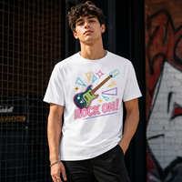 JNEI Groothandel Private Label Vintage Streetwear T-shirt 100% Polyester Sneldrogend UV-bescherming Grafisch T-shirt