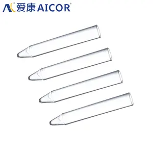 12Ml 10Ml Lab Graduated Clear Plastic Collection Plastic Test Tube Urine Conical Tube With Screw Caps