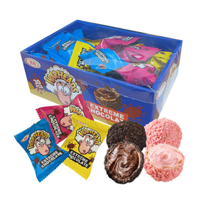 Vente chaude Snacks Cookie Boulettes De Viande Bobo Explosion Cacao Éclatement Sandwich Biscuit Boules De Chocolat Explosives - Product Image 1