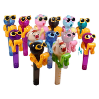 Sucettes Bonbons Durs Promotionnels en Gros avec Remplissage Surprise Bonbons Gélifiés et Jouets en Plastique pour Enfants