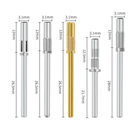 En gros, embout mandrin pour bande abrasive à ongles de taille mini pour ponceuse à ongles électrique, outil professionnel de manucure, pédicure et élimination des cuticules