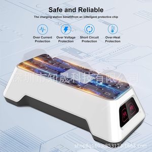 Di động thông minh nhanh chóng sạc đứng cho ps5 trò chơi điều khiển New đôi sạc với Led có dây thông tin liên lạc - Product Image 5