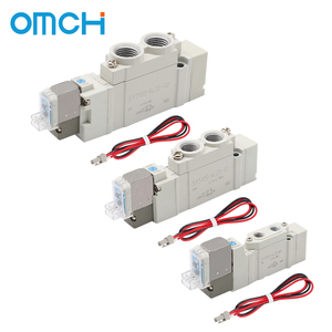 Válvula Solenoide de <span class=keywords><strong>5</strong></span> Puertos y <span class=keywords><strong>2</strong></span> Vías Tipo <span class=keywords><strong>SMC</strong></span> de Alta Calidad SY3120 SY5120 SY7120-4LZD/5LZD/6LZD Normalmente Cerrada con Piloto Interno para Automatización - Product Image 1