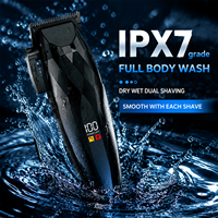 Tondeuse Professionnelle Sans Fil à Lame en T, Réglable, Rechargeable, pour Barbiers et Hommes
