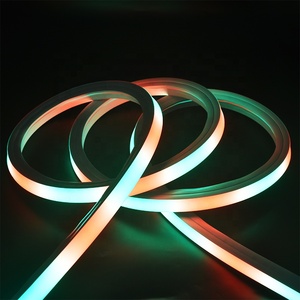 Luci Flessibili al <span class=keywords><strong>Neon</strong></span> in Silicone da Parete 24V SPI RGB 30M 50M Luce al <span class=keywords><strong>Neon</strong></span> 15W <span class=keywords><strong>a</strong></span> Scorrimento Luce <span class=keywords><strong>LED</strong></span> <span class=keywords><strong>Neon</strong></span> 3D <span class=keywords><strong>per</strong></span> Esterni IP67 - Product Image 5