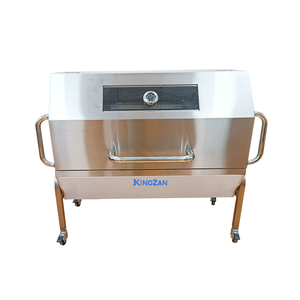 Barbecue à charbon de bois de type gaz LGP pour le camping, rôtisserie d'agneau en acier électrique, rôtissoire à broche de <span class=keywords><strong>poulet</strong></span>, barbecue à feu ouvert - Product Image 5