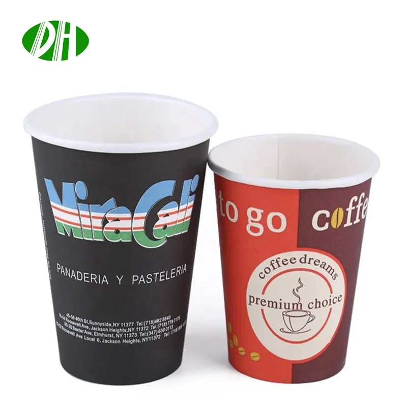 Factory Directly Disposable Paper Cup Coffee Cup Tea Cup Wholesaler Manufacturer