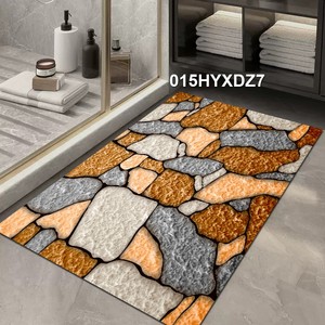 Décoration <span class=keywords><strong>de</strong></span> luxe nouveauté motifs imprimés en 3D tapis <span class=keywords><strong>de</strong></span> sol en <span class=keywords><strong>pierre</strong></span> antidérapant séchage rapide boue <span class=keywords><strong>de</strong></span> diatomée tapis <span class=keywords><strong>de</strong></span> bain tapis <span class=keywords><strong>de</strong></span> salle <span class=keywords><strong>de</strong></span> bain absorbant - Product Image 1