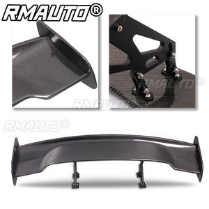 Alerón Trasero Universal de Fibra de Carbono Real de 145 cm, Alerón Trasero de Carreras GT, Soporte de Aluminio, Kits de Carrocería para BMW, para Subaru - Product Image 4