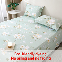 Parure de draps en coton 100 % personnalisée en gros – Draps-housses et draps plats super doux pour lits Queen et King Size