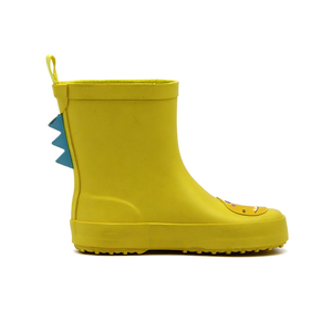 <span class=keywords><strong>Botas</strong></span> <span class=keywords><strong>de</strong></span> Lluvia Infantiles Amarillas con Diseño 3D <span class=keywords><strong>de</strong></span> Dinosaurio, Lavables, <span class=keywords><strong>de</strong></span> Goma Antideslizante e Impermeables, con Púas Traseras <span class=keywords><strong>de</strong></span> Dinosaurio, Suministro <span class=keywords><strong>de</strong></span> Fábrica - Product Image 4