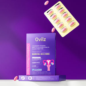 クランベリープロバイオティクスソフトカプセルヨニ/膣尿健康栄養補助食品大人用 - Product Image 3