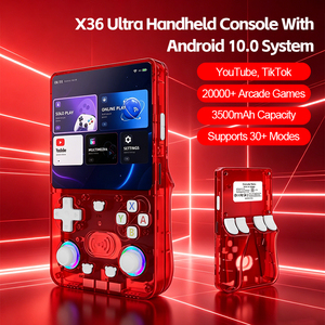 New Huyo X36 Ultra Retro Handheld <b>Game</b> Console 4.2inch 720x720 Screen 3500mAh Battery Portable 64G Open-source System Wi-Fi - Product Image 2