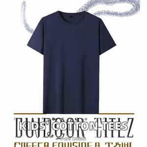 Camiseta de Verano de Alta Calidad 100% Algodón, Playera Casual de Manga Corta para Niños, Ropa Tejida Moderna y Transpirable para Niños - Product Image 4