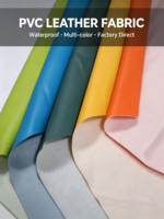 Tissu en cuir PVC écologique avec des propriétés extensibles et imperméables pour sièges de voiture, chaises, sacs, tapisserie