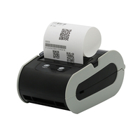 Printer Thermal Mini Portabel 80mm dengan Baterai Isi Ulang Nirkabel Bluetooth