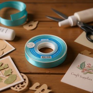 Nastro in Raso Ilan 0,6cm 25Y Turchese, Materiali per Artigianato - Product Image 2