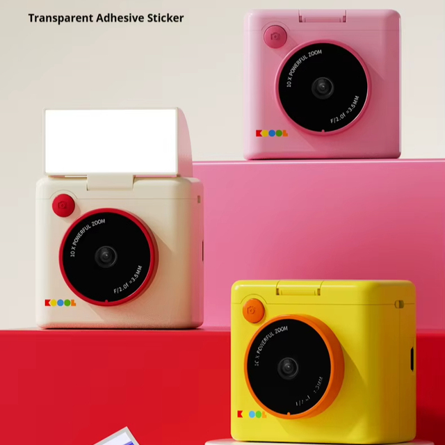 Children's Instant Print Camera Kids Birthday Gift Girls Boys Color Instant Instant Print Camera