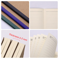 Carnet en papier kraft A5 pas cher en gros, 210x140mm, cahier d'exercices scolaire, bloc-notes de composition en vrac