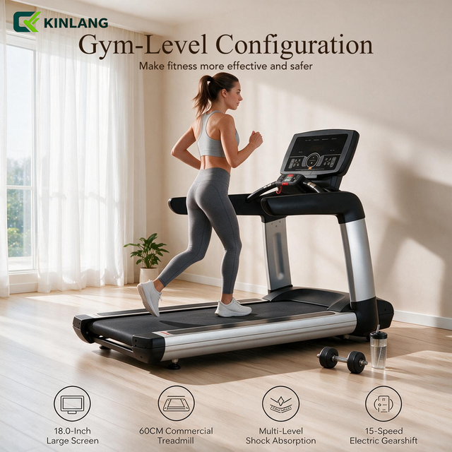 Multifunctional Smart Treadmill Adjustable Speed For Household Daily Cardio Fitness Training