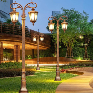 <span class=keywords><strong>Zone</strong></span> piétonne lampadaire pôle Antique crochet post lampes décoratives jardin lumières voie <span class=keywords><strong>colonne</strong></span> borne lampe - Product Image 6