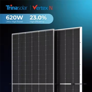 Trina แผงโซลาร์620W แบบทริน่าเวอร์เท็กซ์620วัตต์กันฝุ่นแผงโซลาร์ภาชนะเต็มรูปแบบ620W - Product Image 2