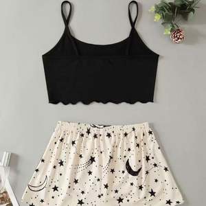 Conjunto de Pijama de 2 Piezas para Mujer, Talla Grande, con Pantalones Cortos y Top New Star Dream, Cintura Elástica, Ropa de Dormir - Product Image 6