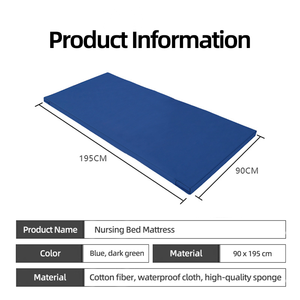 Colchón de palma para cama de <span class=keywords><strong>Hospital</strong></span>, colchón médico duradero, cubierta impermeable lavable, colchón para pacientes de sala de <span class=keywords><strong>Hospital</strong></span>, Exportación <span class=keywords><strong>OEM</strong></span> - Product Image 6