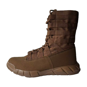Bottes tactiques DF22 en nylon imperméables pour l'extérieur, toutes saisons, couleur beige, durables - Product Image 1