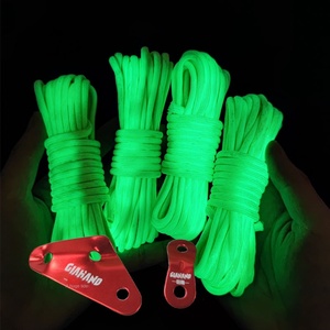 5mm X 4m Noctilucencec Rope <b>Canopy</b> <b>Tent</b> Windproof Outdoor Bundling for Camping & Hiking - Product Image 4